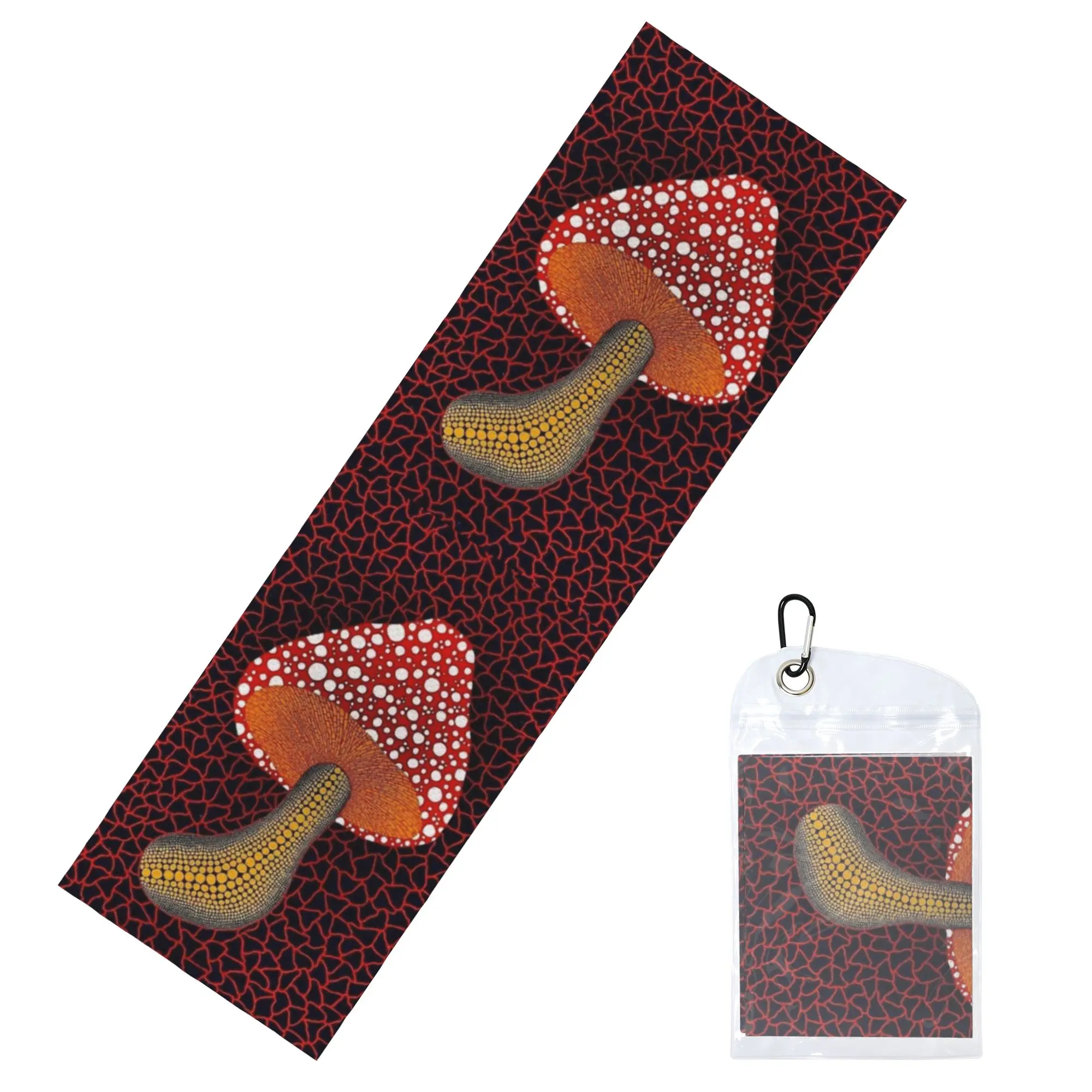 Yayoi Kusama Towel Quick Drying Mushroom Pop Art  Super Soft  Running Towels