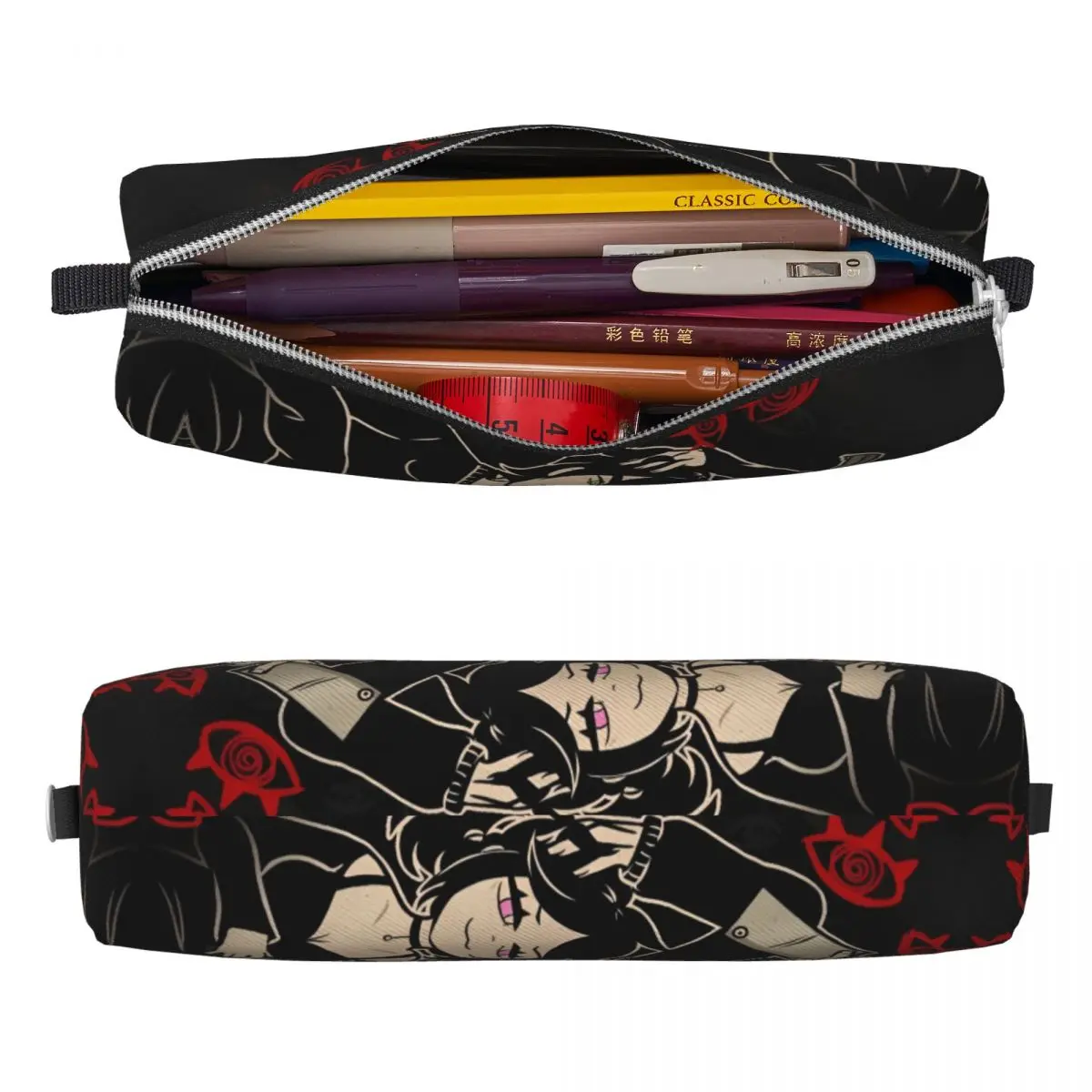 Cute Ashley And Andrew The Coffin Of Andy And Leyley Pencil Case Square Pencil Bag Boy Girl Lovely Large School Pencil Cases