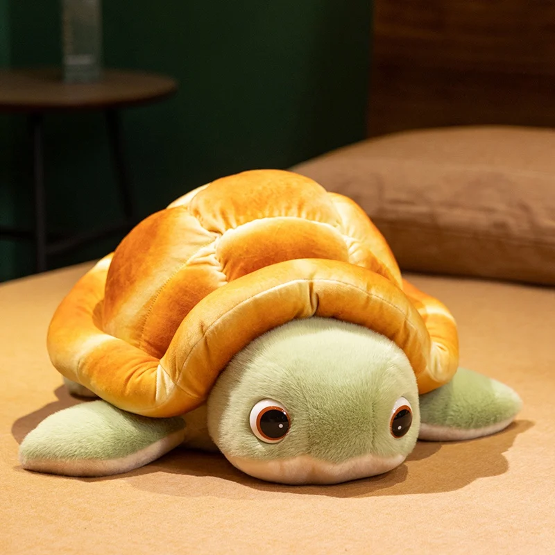 

Marine Animal Bread turtle Plush Toy Stuffed Collection Sea Turtle Stuffed Doll Cute Ins Animal Sea Turtle Pillow Car Decor