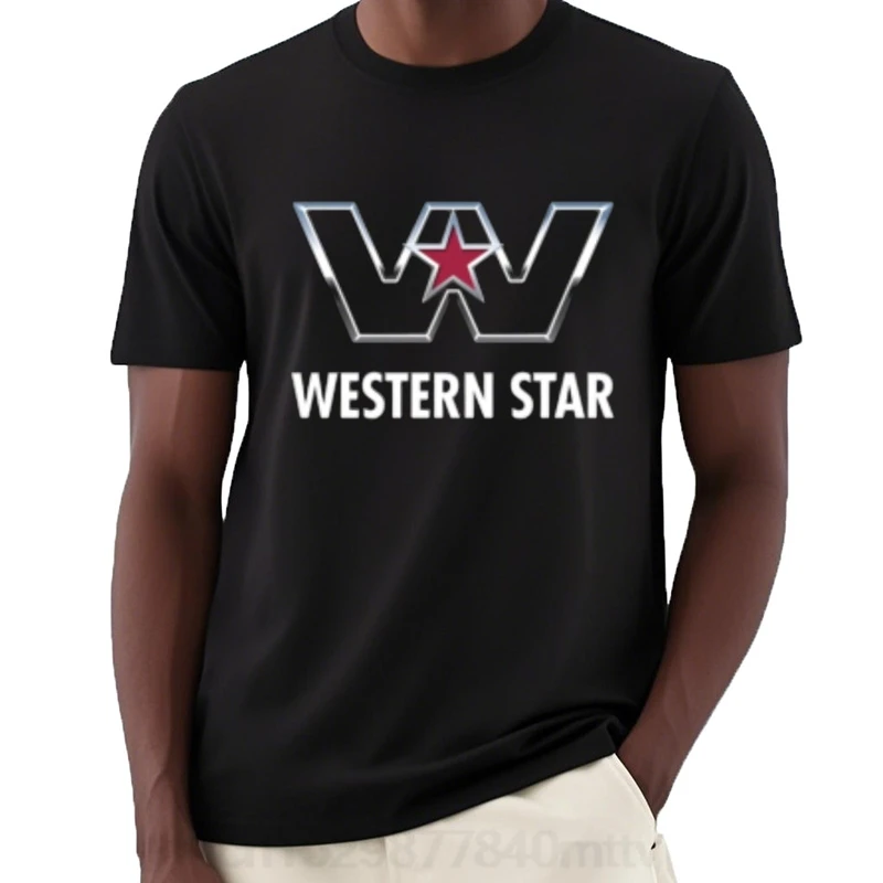

Logo de Western Star Trucks Unisex, color negro, talla S-3XL