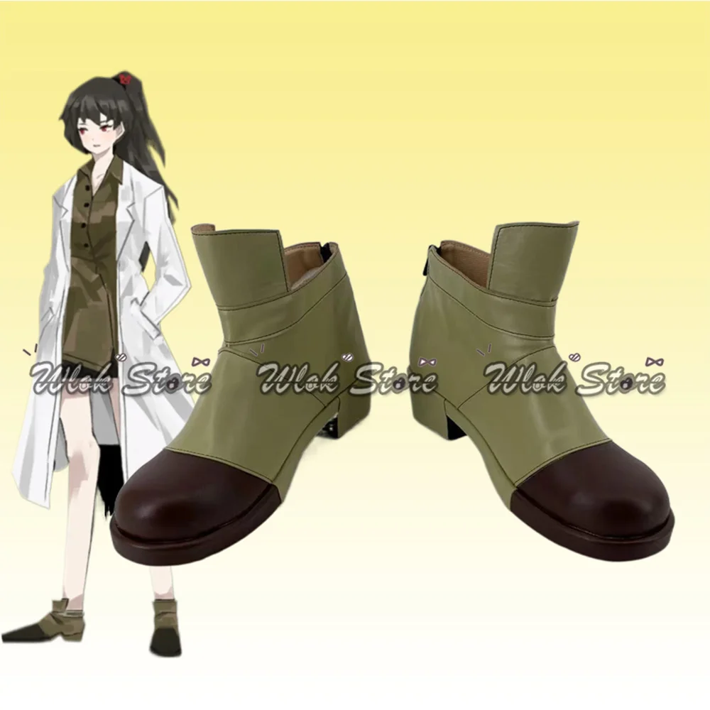 لعبة مكتبة روينا كارمن تأثيري أحذية الجيش الأخضر أحذية النساء الرجال مخصصة هالوين حفلة كرنفال لعب الأدوار الأحذية #1