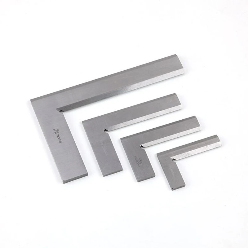 1PCS Stainless Steel Right Angle 90 Degree Bladed 90 Degree Angle Try Square Ruler Metric Square Ruler