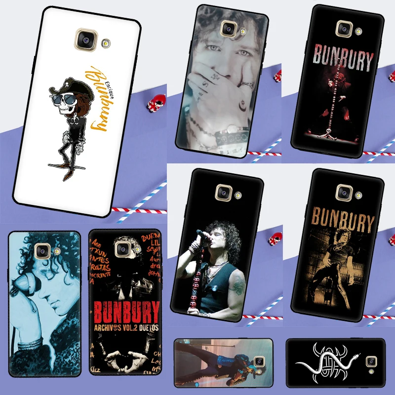 Enrique Bunbury Case For Samsung Galaxy A3 A5 2016 J3 J5 J7 2017 J6 J4 Plus A6 A7 A8 A9 J8 2018 Back Cover