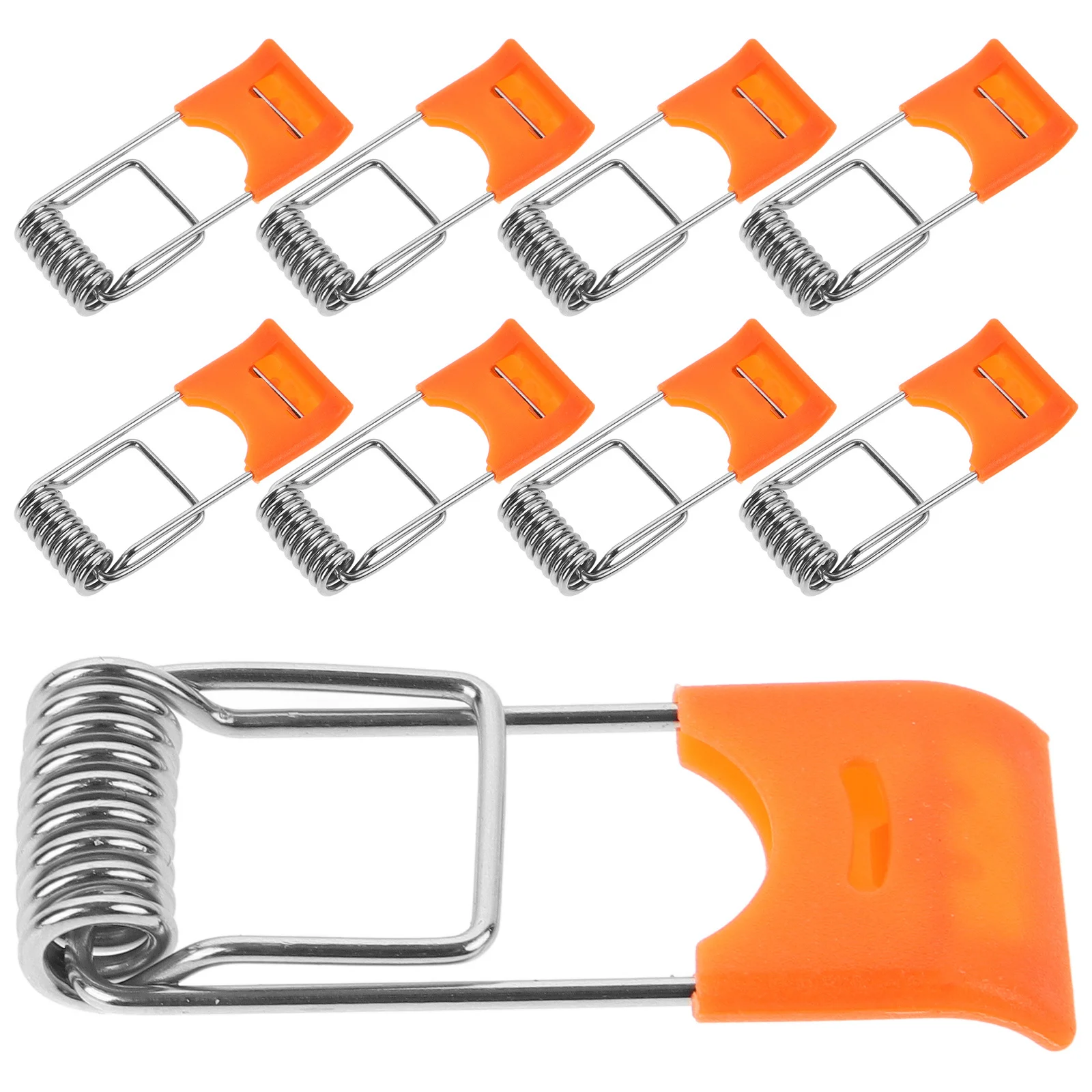 

100Pcs Recessed Light Spring Clip Downlight Retaining Clamp Sturdy Plastic Metal Securing Clips Lamp Accessory