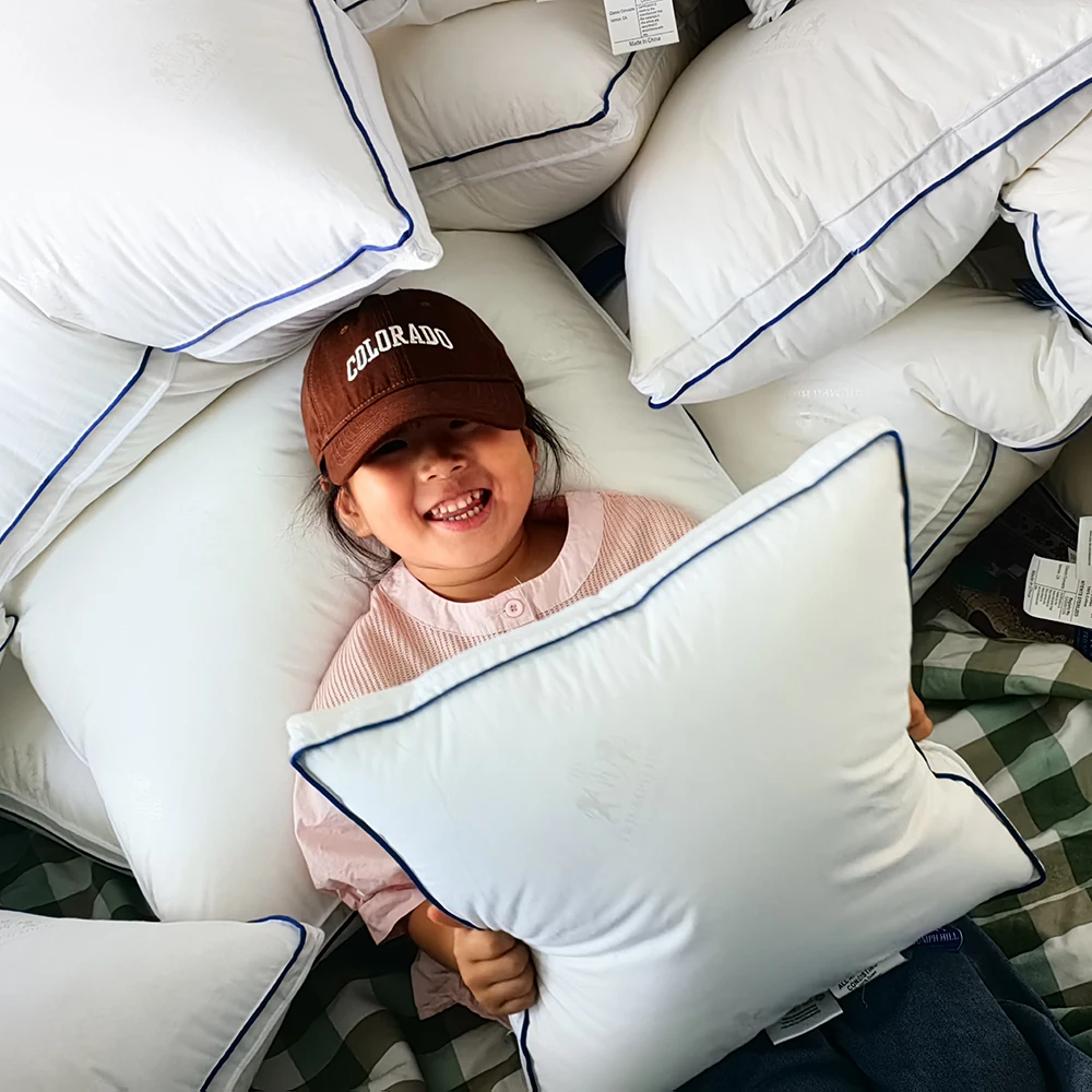 

Home Furnishings 100% Down Cushion Core Natural Down Pillow Core Waist Pillow Hotel Sofa Pillow Available and Customizable Sizes