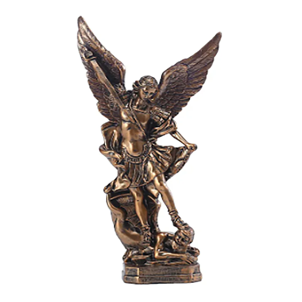 Classical Coppery Kill Demons Angel Statue Of Saint Miller Pendant Resin Handmade Crafts Christmas Present Hot Sales