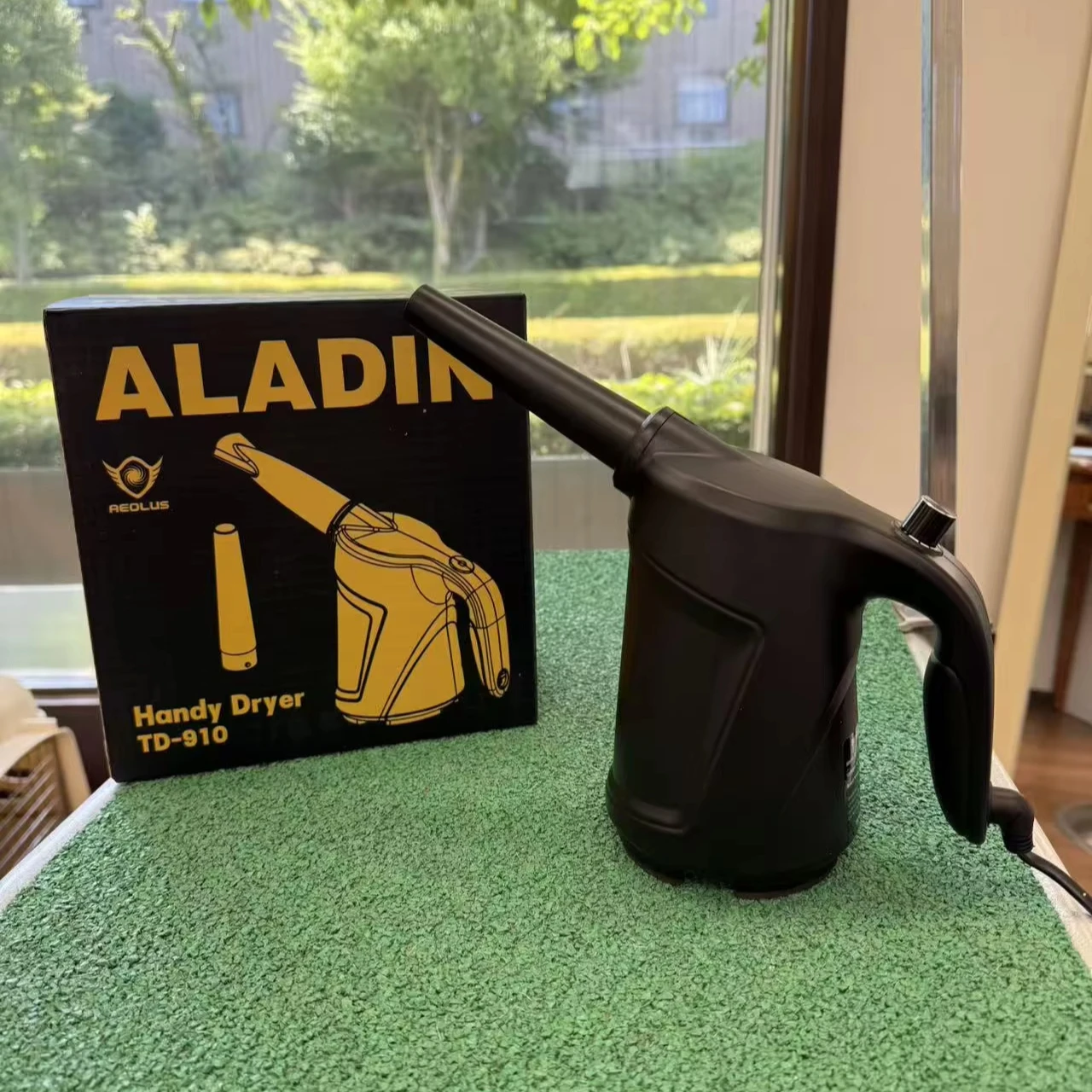 Portable Eco-Friendly Plastic Small Teapot Shape Pet Hair Dryer & Blower for Bathroom Use STOCK