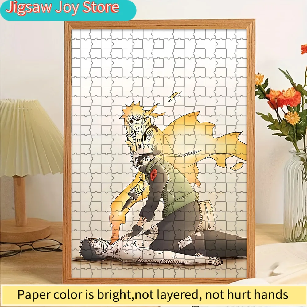 

Аниме-пазл с эмоциональной сценой воссоединения персонажей Наруто: Какаши Хатаке, Минато Намикадзе и Обито Учиха, премиум-качество, высокая четкость, яркие цвета