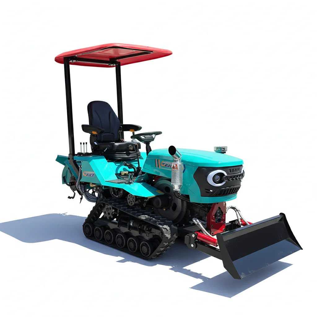 

Customize Crawler Tractor Agricultural Machinery For Farm Plowing Cultivation Harvesting