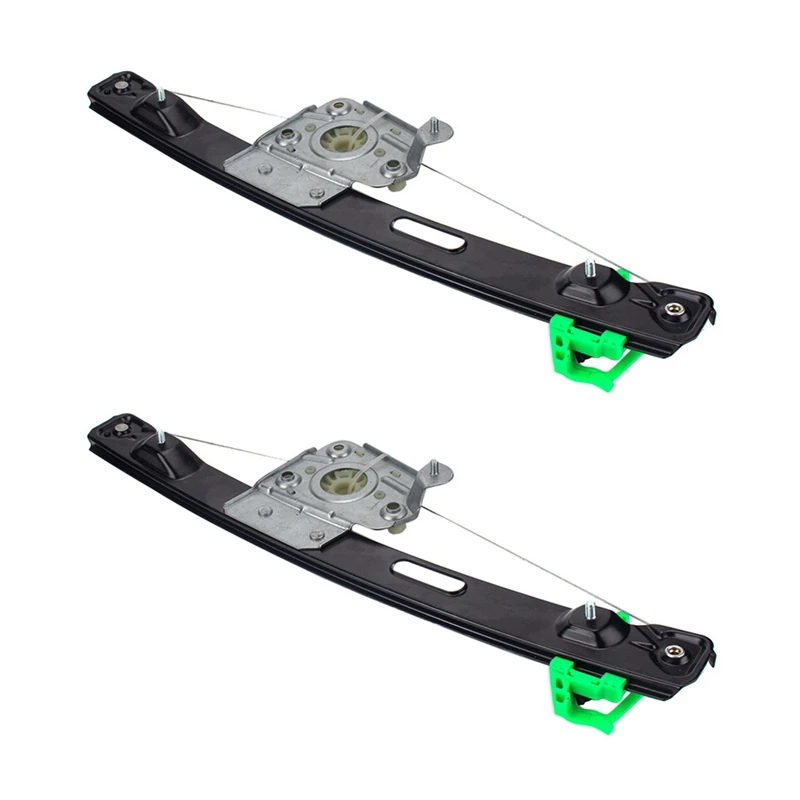 

2X Rear Right Passenger Side Window Regulator W/O Motor For -BMW E90 E91 3 Series -Glass Lifter 51357140590-A99F