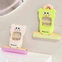 Multifunctional Handheld Mop Mini Foldable Desktop Cleaning Tool Hands-Free Washing Sponge For Floor Window Car - Desktop Mop