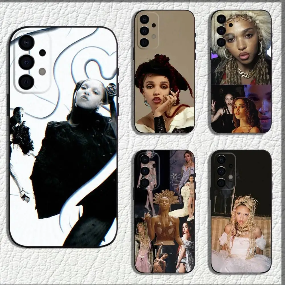 FKA Singer T-Twigs Phone Case For Samsung Galaxy A73,72,71,A52,51,40,41,A22,A32,31,A13,12,Note20 Soft Black Shell