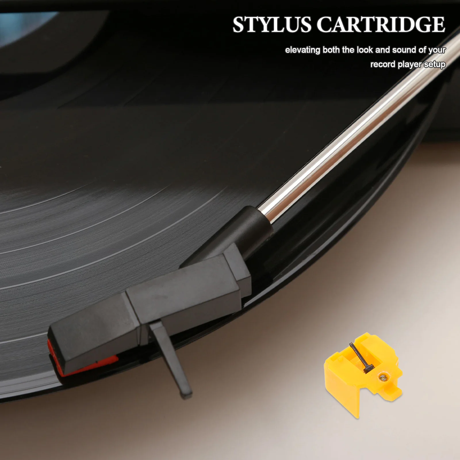 Replacement Stylus For Vinyl Player Yellow Atn3600L Compatible Turntable Needle High-Fidelity Phonograph Cartridge