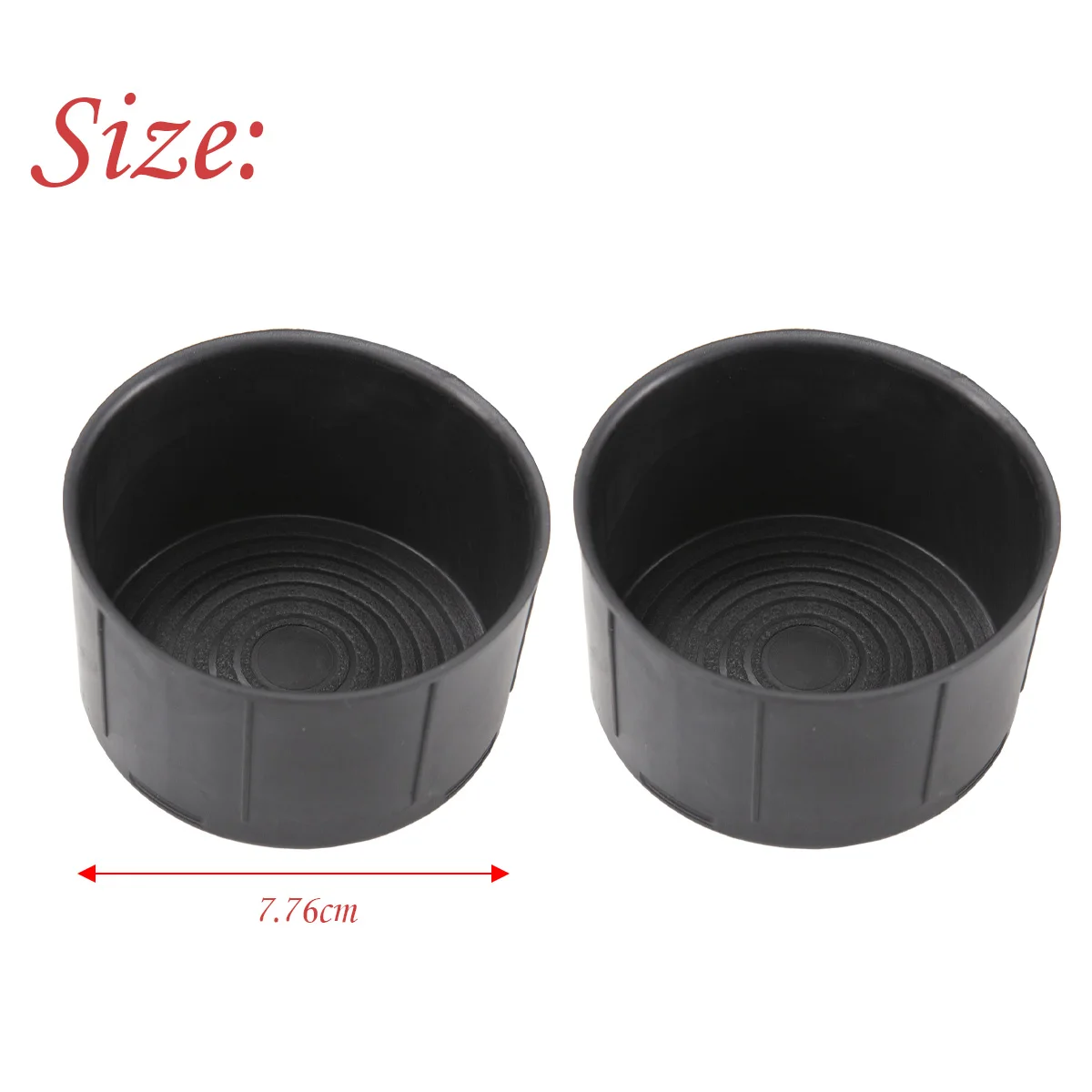 2Pcs Center Console Insert Cup Holder For Dodge Ram 1500 2500 3500 2009 2010 2011 2012 2013 2014 2015 2016 1EB17DX9AB 1EB17DX9 - view 3