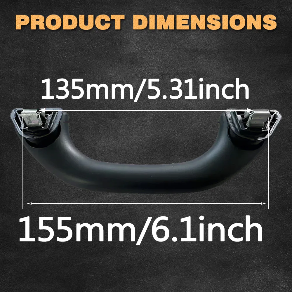 1/2 قطعة الأمامي أو الخلفي الداخلية سقف المقبض الكسوة 6RD 857 607 لشركة فولكس فاجن بولو MK5 2011 2012 2013 2014 2015 2016 2017 2018 #4