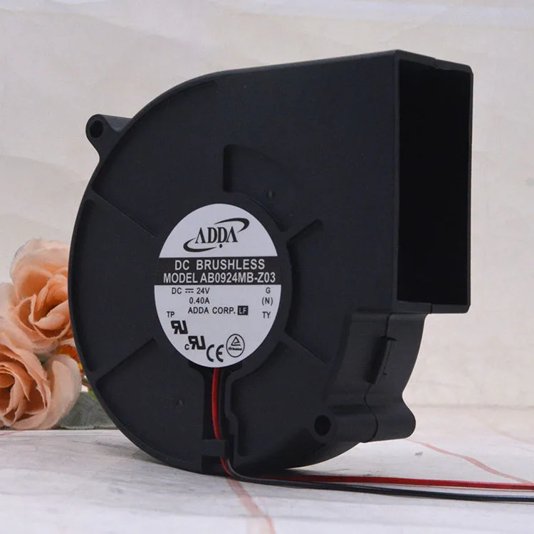 

NEW ORIGINAL AB0924MB-Z03 24V 0.40A 9733 97x33mm COOLING FAN RADIATOR