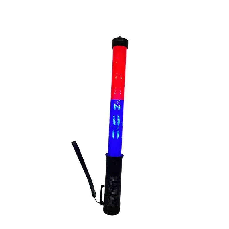 Imagem -06 - Electronic Whistle Charging Traffic Control Stick Luz de Advertência Led Multifuncional Piscando Stick 40cm