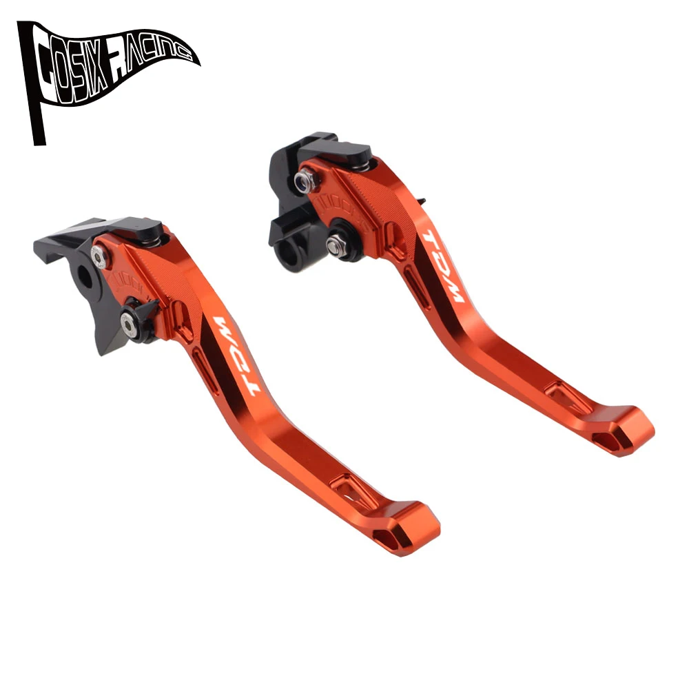 Fit For TDM 900 TDM900 2012-2014 Motorcycle CNC Accessories Short Brake Clutch Levers Adjustable Handle Set