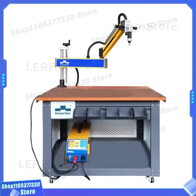 M3 M10 Aluminum Stud Welding Machine 1200x800mm Table Easy Operate Rocker Arm for Metal Fastening Industrial Equipment Tool