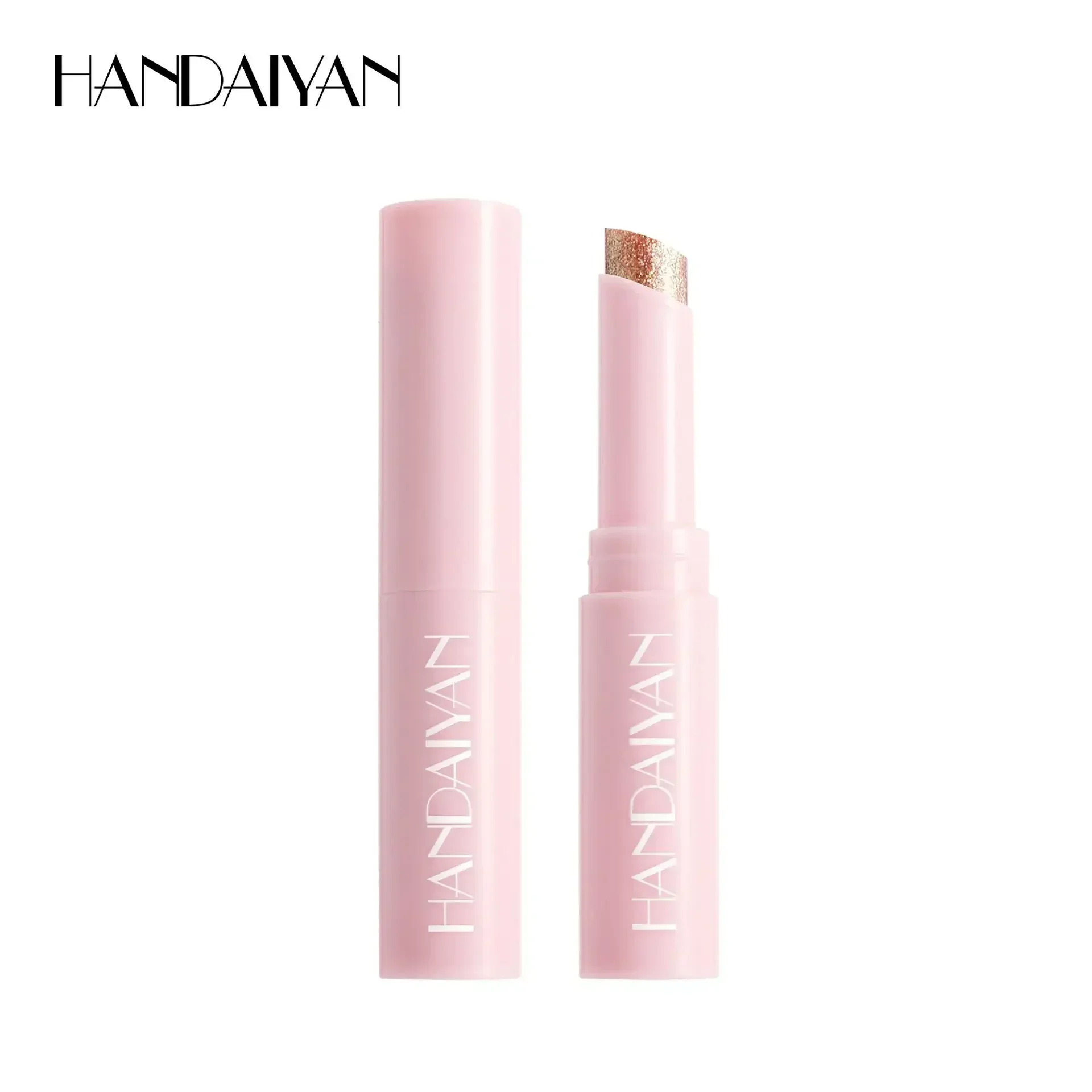 HANDAIYAN 6 컬러 글리터 아이 섀도우 쉬머 마감 패션 파티 축제 다목적 글리터 스틱 전문 메이크업 3.1g