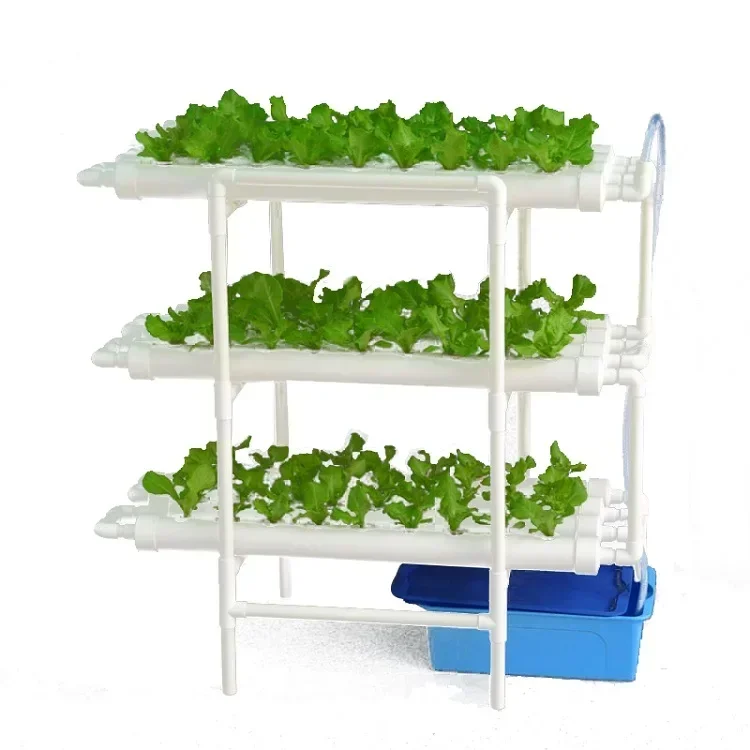 Small PVC NFT Hydroponic System for home garden Skyplant