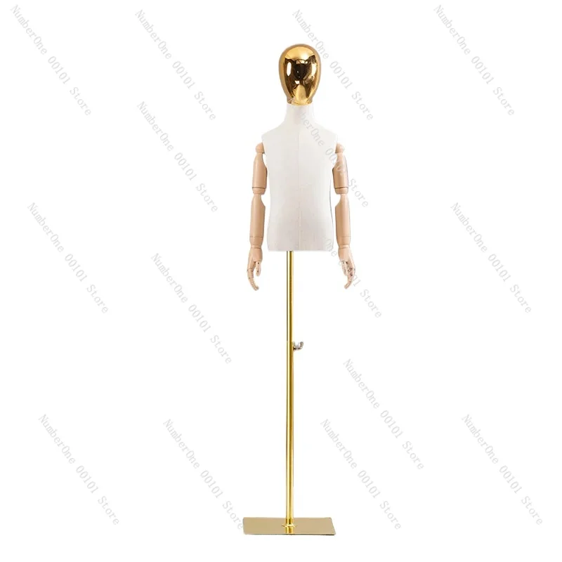 

Children Mannequin Props Boy's and Girl's Clothing Window Display Stand Mannequin Clothing Store Upper-Body Children Model P