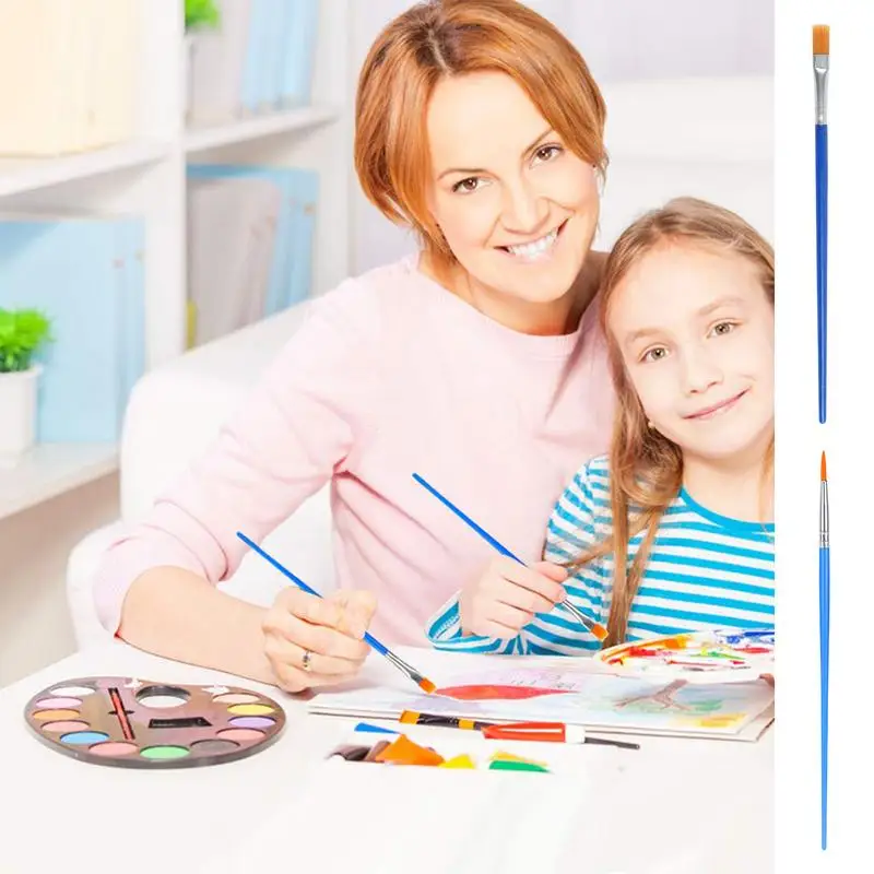 水彩画ブラシ,アートワーク,ナイロン,アクリル,油絵用