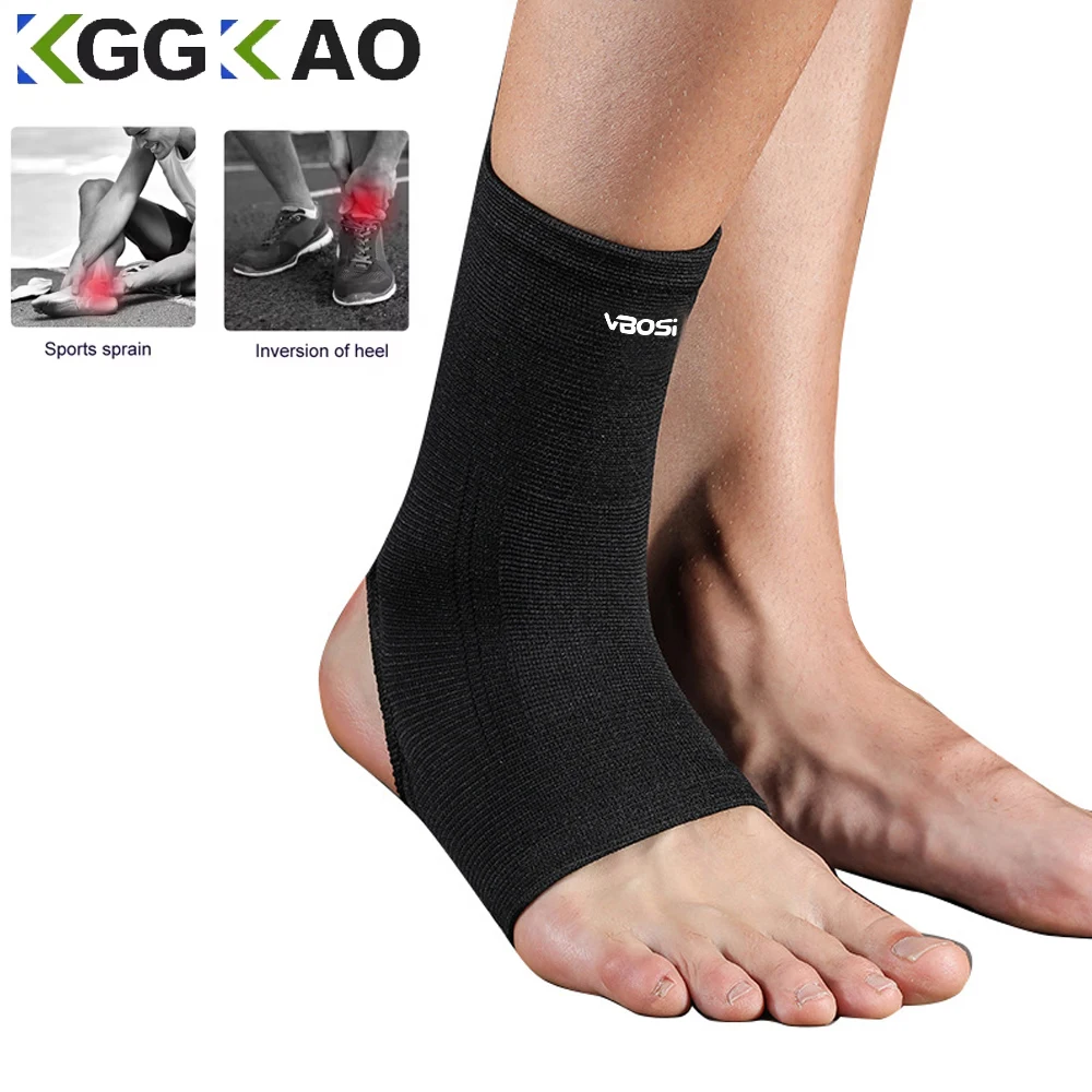 

1Pc Ankle Support Compression Ankle Brace Protector for Running Soccer Basketball Nylon Knitted Gym Bandage Ankle Strap