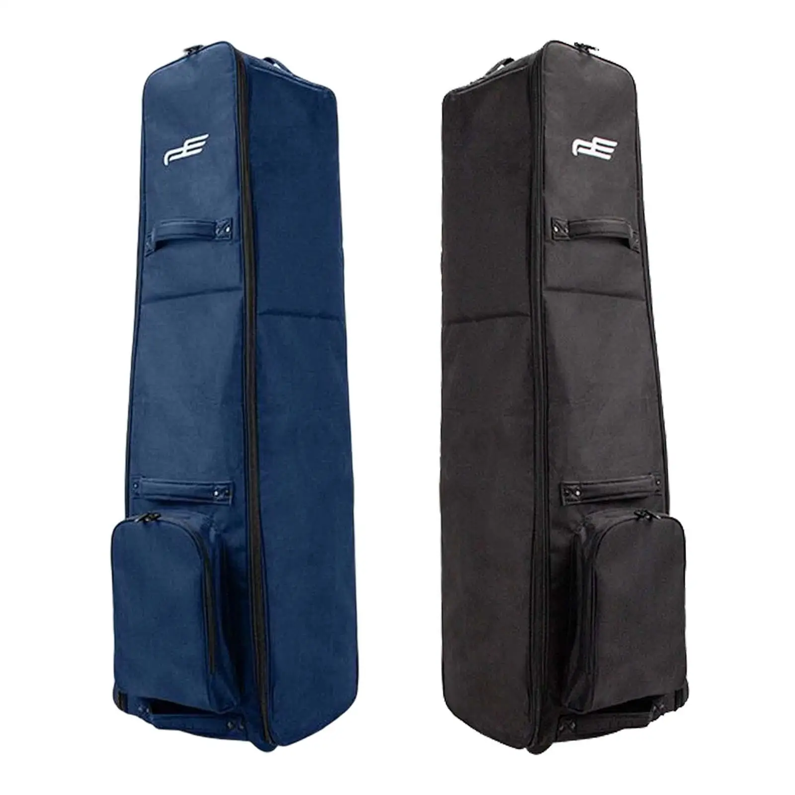 

Durable golf Bag with Wheels Clubs Case Wear Resistant 600D Oxford Padded Heavy Duty Aviation Bag Folding for Storage Men