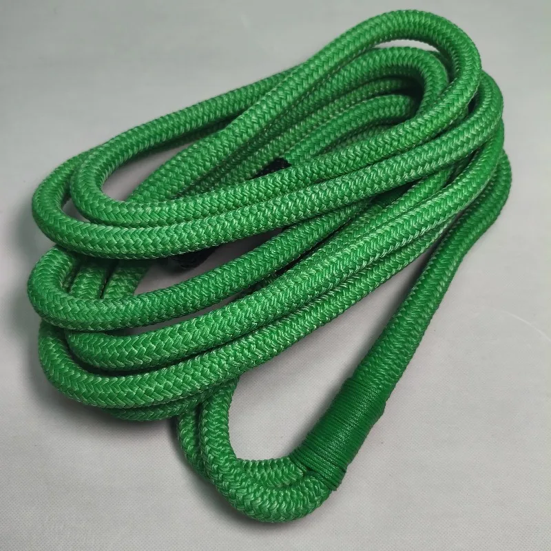 

Hot Sale Double Braided Nylon Towing Rope Super Kinetic Recovery Durable Emergency Tool for PP Material Packaging Hot Sale