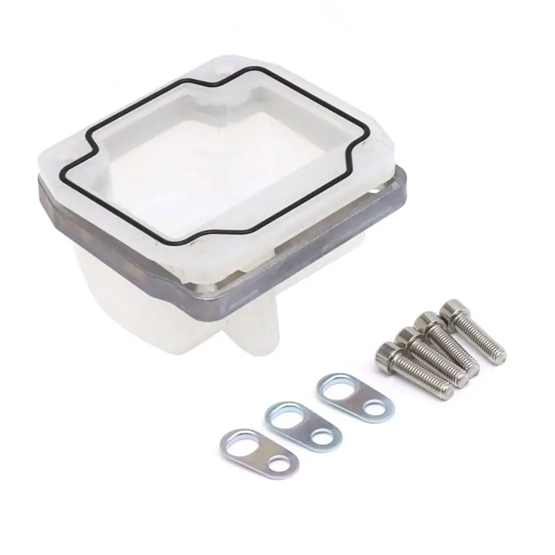 A21F-Motorcycle Carburetor Oil Pan For Lectron Float Bowl Power Jet Oring Groove 2-Stroke Carburetor Float Chamber