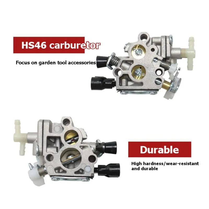 AAAN-Replacement Carburetor Kit C1T-S195E 42421200600 For HS46 HS56 Hedge Trimmer Carburetor Tune-Up Accessory Parts