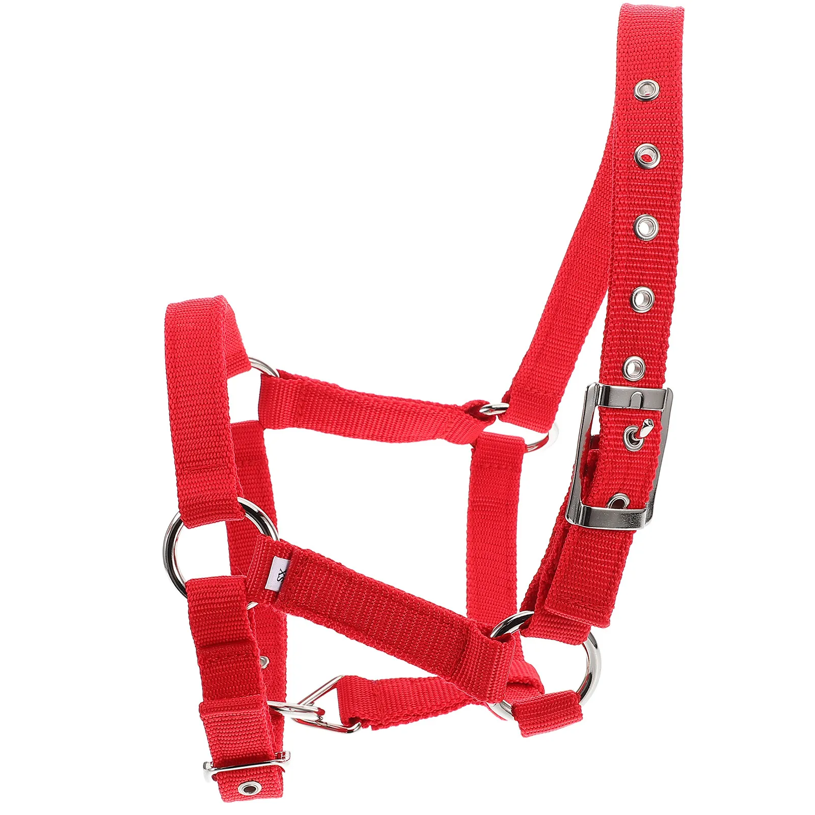 childrens-equestrian-training-padded-nylon-horse-halter-rope-breakaway-feature-comfortable-safety-halter-equestrian-horse-clamp