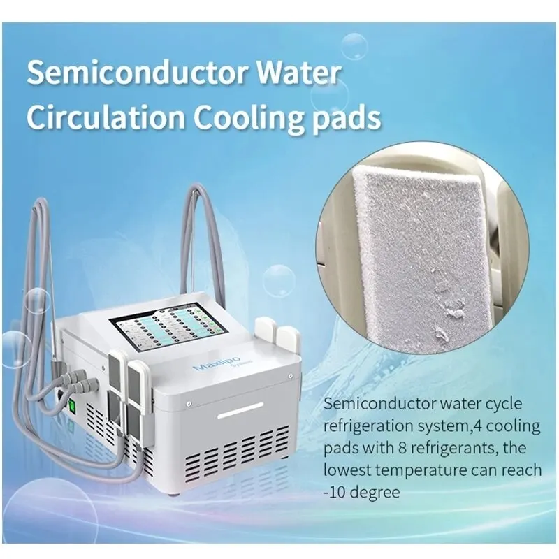 

Portable Ems Body Slimming Cryolipolysis Machine Latest Cryo Plate Cool Body Sculpting Fat Freeze Salon Massager Device