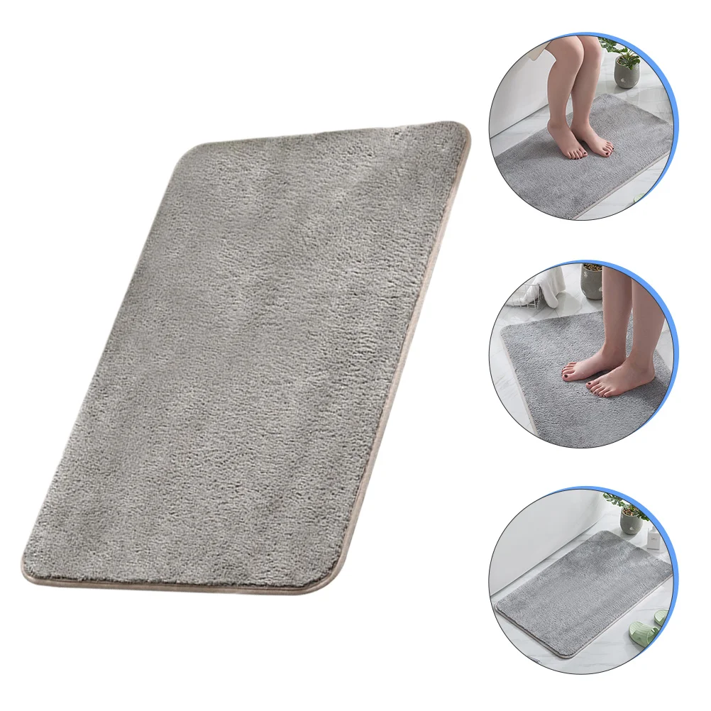 

Non-slip Bathroom Mat Absorbent Kitchen Rugs Floor Shower Area Mats Anti-skid Door Carpet Ground Foot Entryway Water Absorption