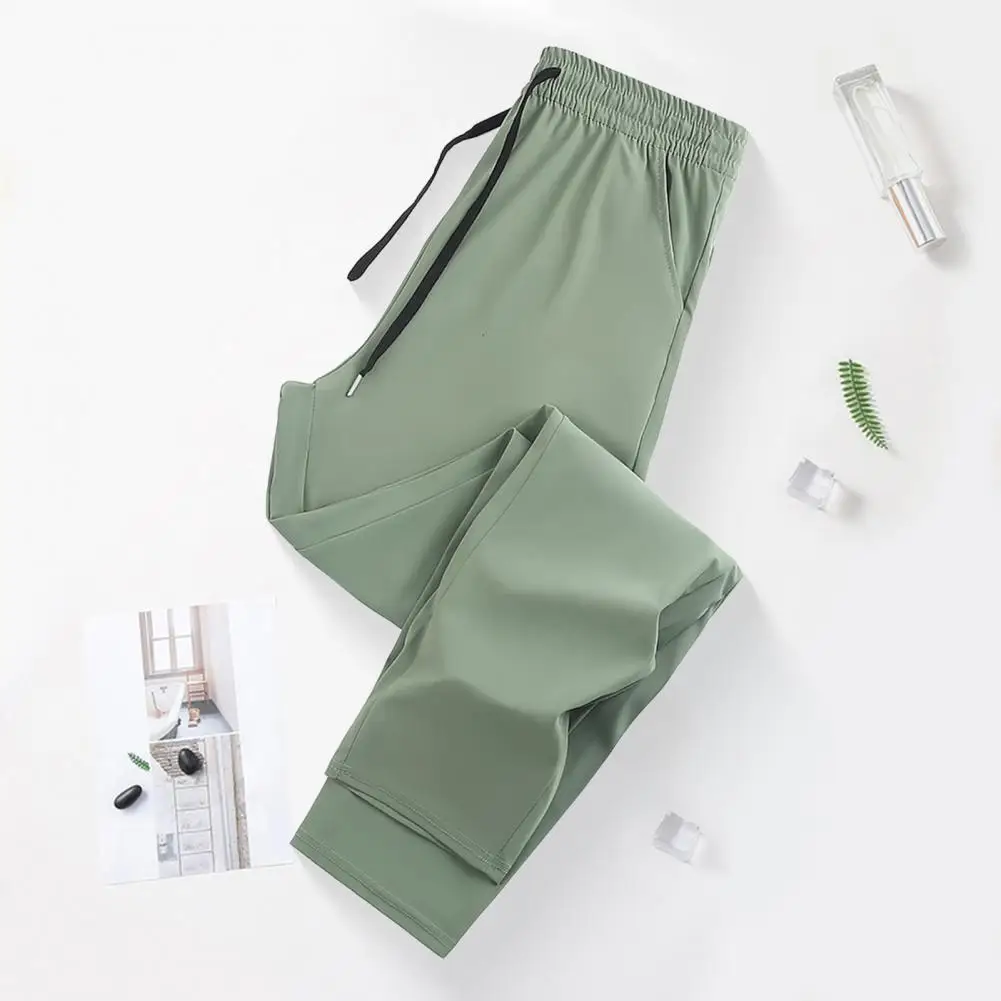 Men Quick-dry Trousers Quick-dry Men's Women's Jogger Pants for Fitness Gym Travel Summer Thin Sweatpants with for Active