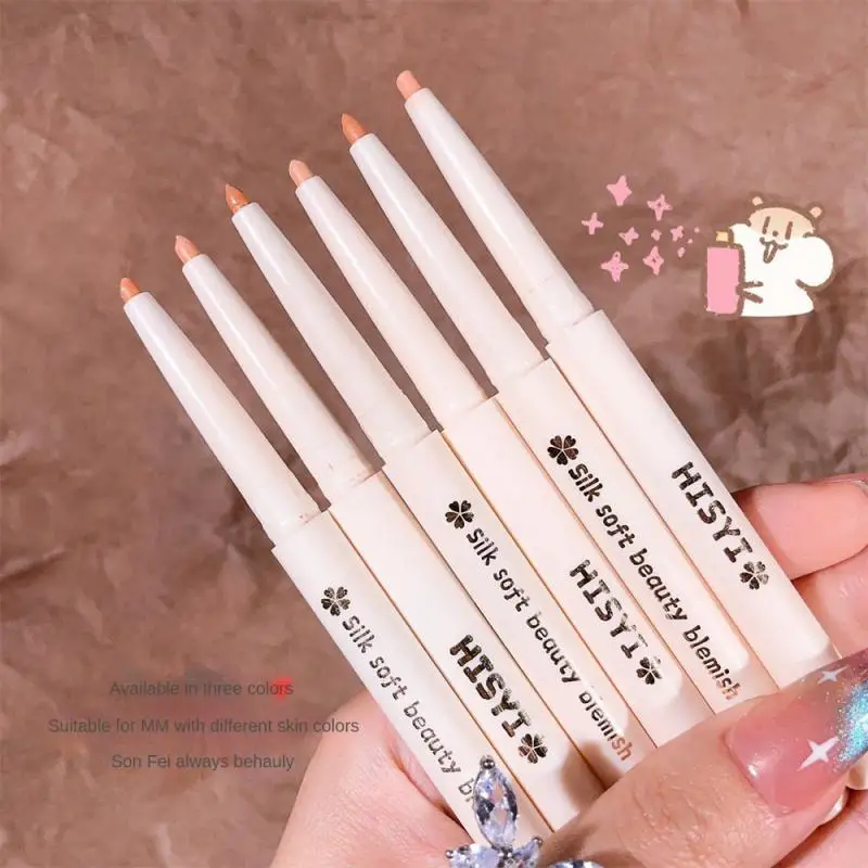 Cosmetics Not Easy To Remove Makeup Sweat Resistant Three Color Concealer Palette Double Head Concealer Eye Makeup Concealer