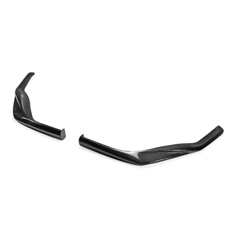 For Lexus RC200t RC350 15-16 carbon front lip 2 Pcs (F-sport front bumper only)