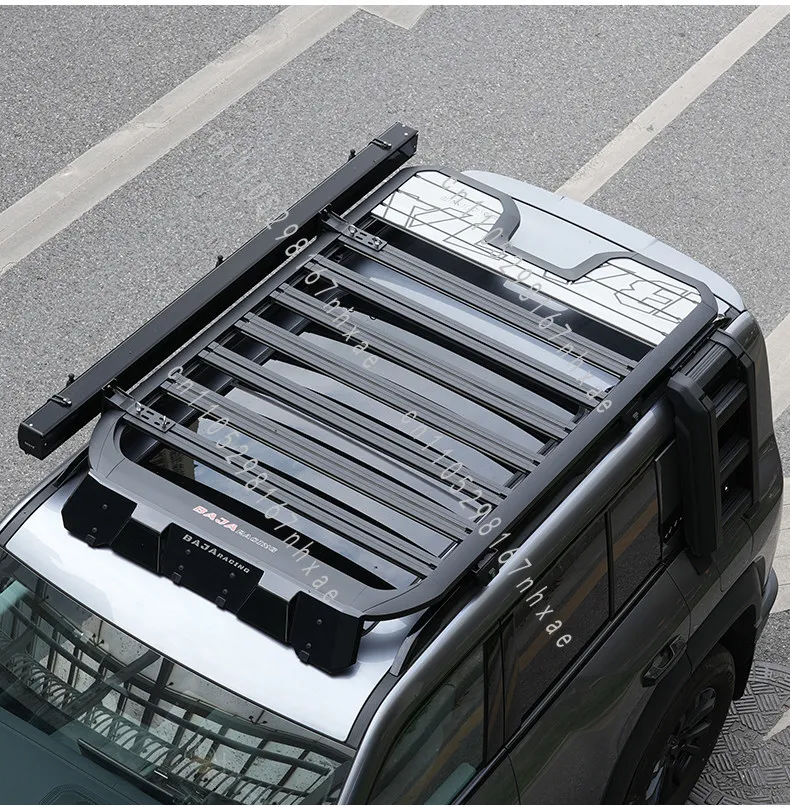 Applicable Equation Leopard 5 Special Baja Roof Rack Frame Expansion Platform Folding Ladder Small Schoolbag Modification