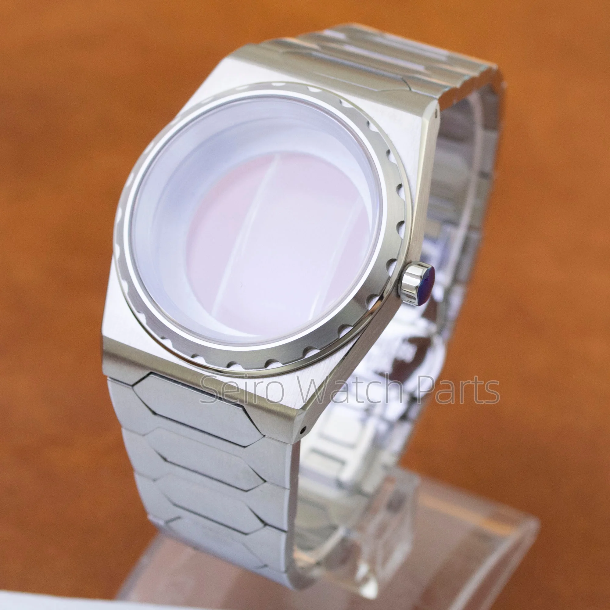

High Quality Rose Gold Silver 37mm NH35 Case Stainless Steel Strap Sapphire Glass for VC222 NH36 Automatic Movement 31mm Dial