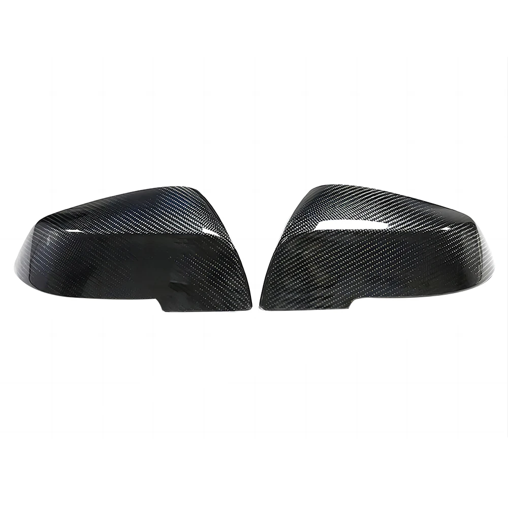 

Rearview Side Mirror Covers Cap For BMW F20 F21 F22 F23 F87 F30 F34 F35 1 2 3 Series Dry Carbon Fiber Sticker Add On Shell