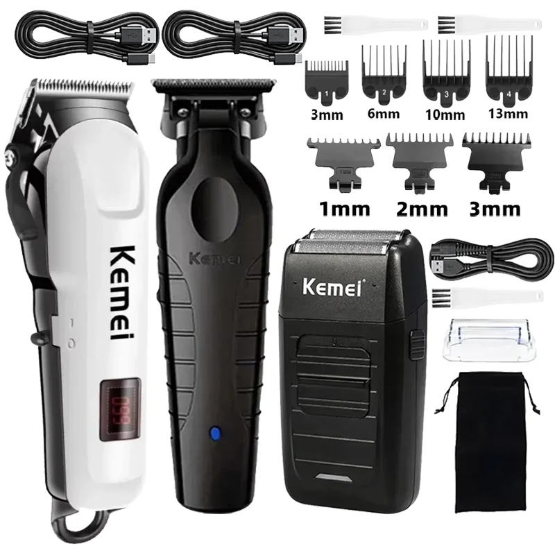 

Машинка для стрижки волос Kemei Km-809A Km-2299 Km-1102, мужская электрическая машинка для стрижки волос, профессиональная машинка для стрижки волос для мужчин