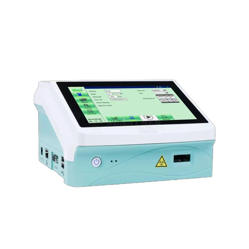 SY-B174V full automatic medical lab use immuno-fluorescence quantitative analysis device vet analyzer machine