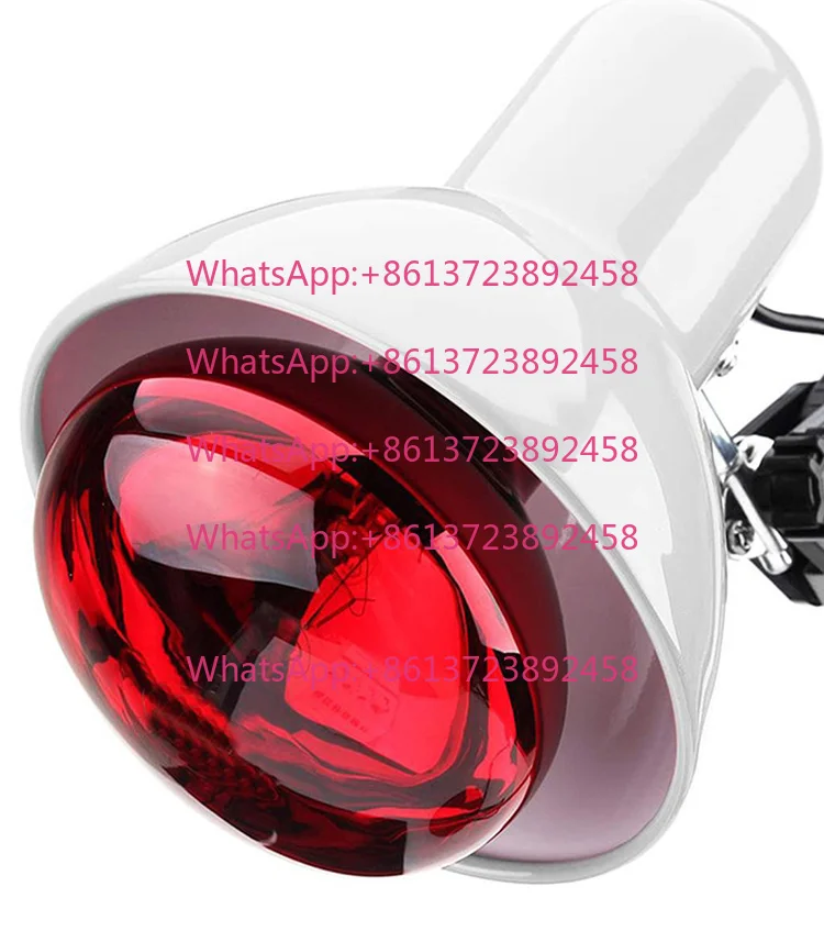 275W Glass Desktop Near Infrared Heat Lamp Bulb 110V/220V Therapy Light For Face Hands Feet Beauty Use E26/E27 Base