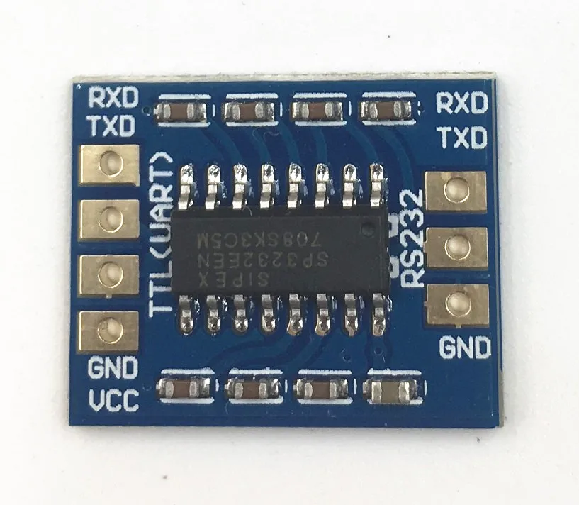 RS232 SP3232 TTL TTL Flash Line Serial RS232 Module RS232 Turns Module Heavy Gold Plate