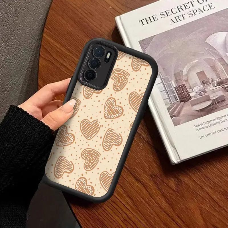 

A16 Маленькое печенье Sky Eye Браслет Чехол для телефона для OPPO A16 A32 A18 A11S A52 A1Pro A54 A38 A18 A53 A8 A76 A15 A16 A13 Cover