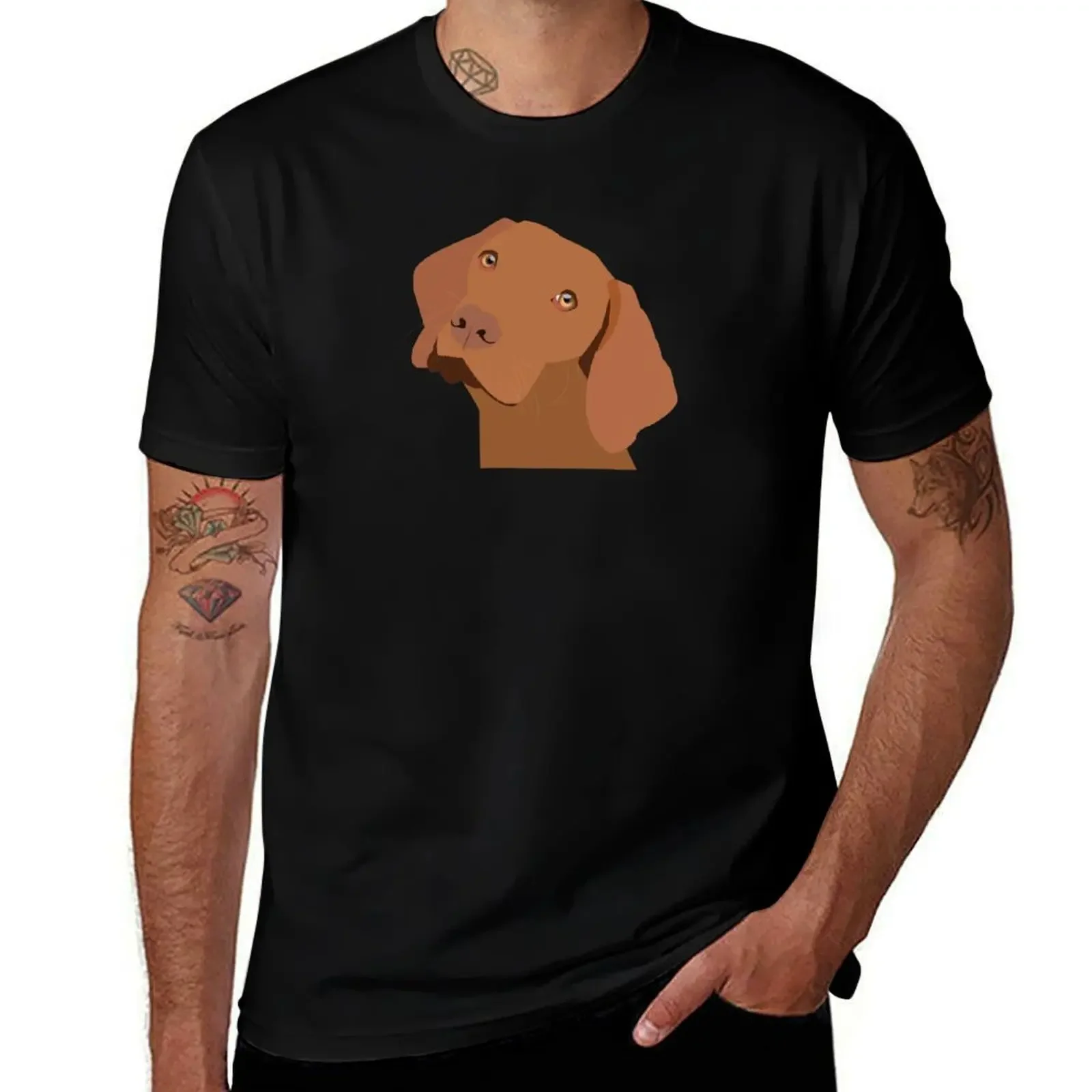 Vizsla Dog T-Shirt graphic t shirts anime tshirt man t shirt t shirt for men