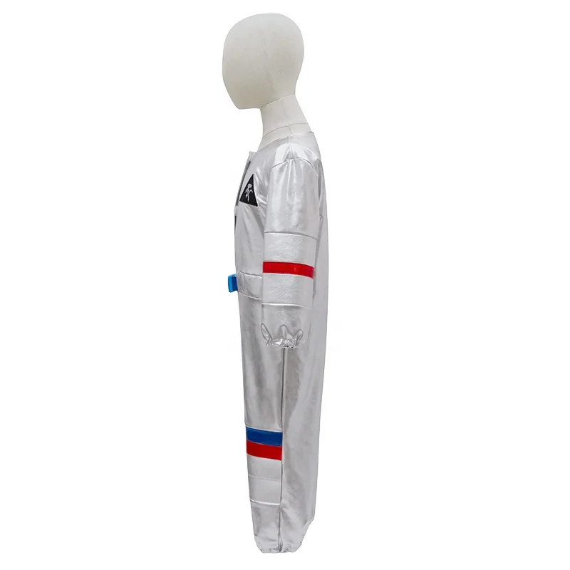 Kids Astronaut Costume Children Space Jumpsuit For Boys And Girls Pilot Costumes Halloween Party Dress up