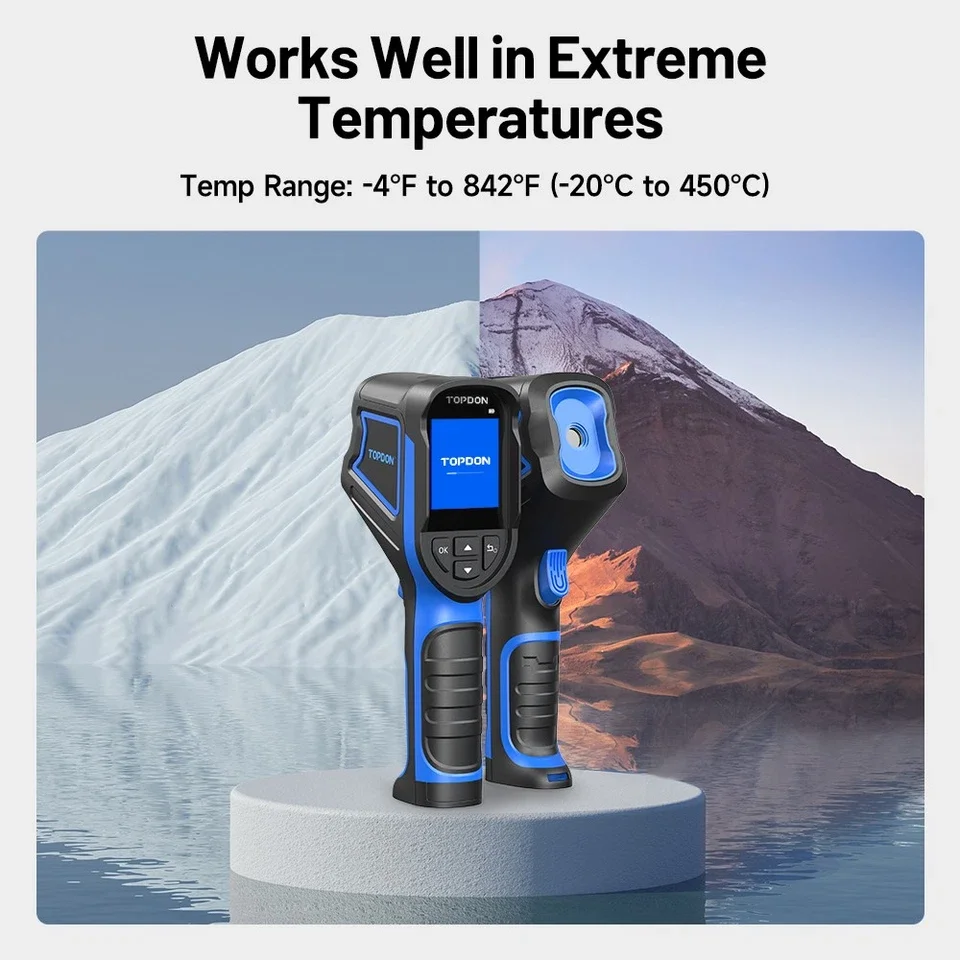 TOPDON TC004 Mini Handheld The - Topdon Tc001 Thermal Camera recension och pris
