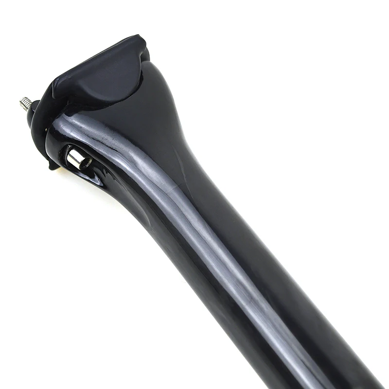 New Road Mountain Bike Full Carbon Fibre UD Seatpost Carbon Bicycle Seatpost MTB 0 Offset With Titanium Bolts